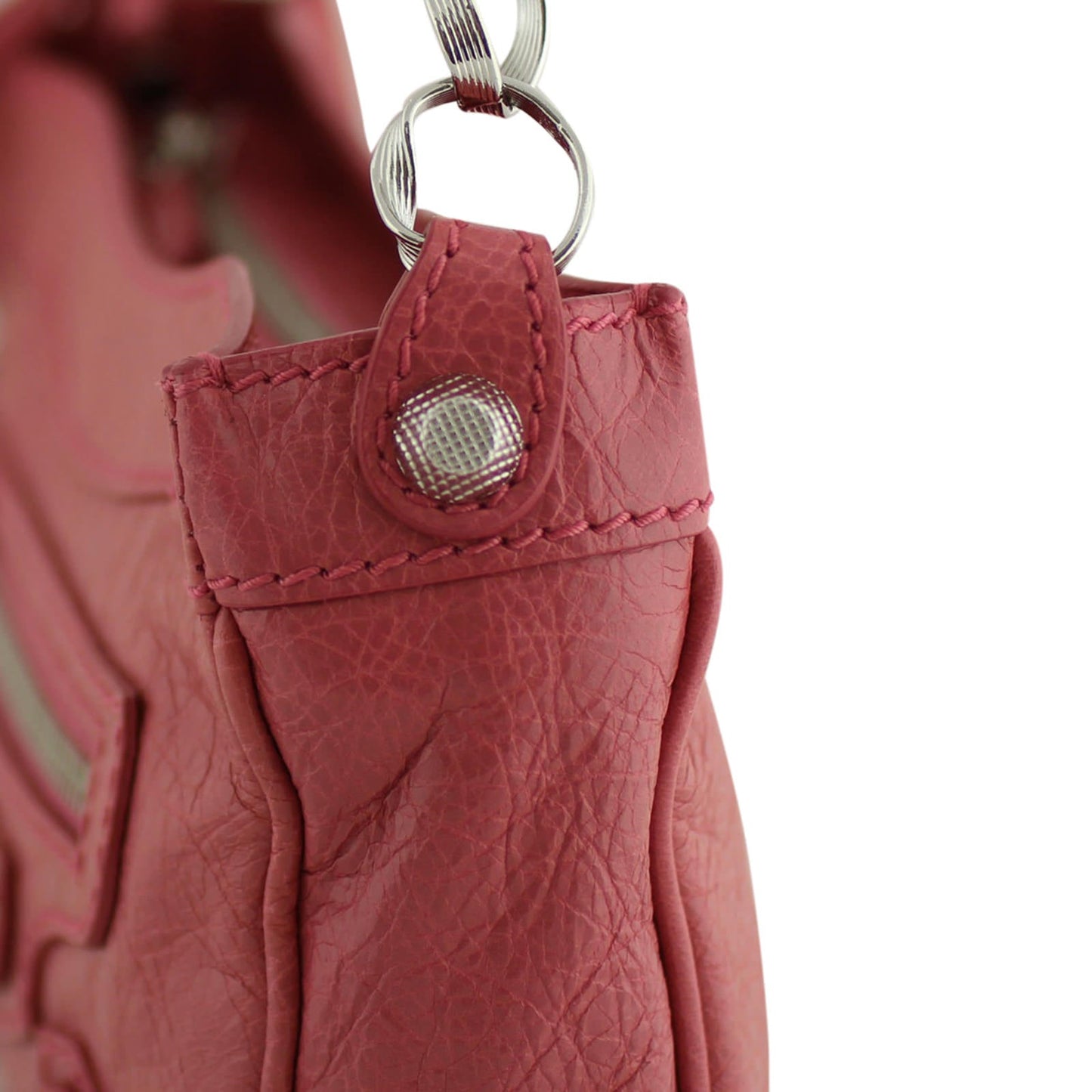 Balenciaga Agneau Giant 12 Silver Chain Shoulder Bag