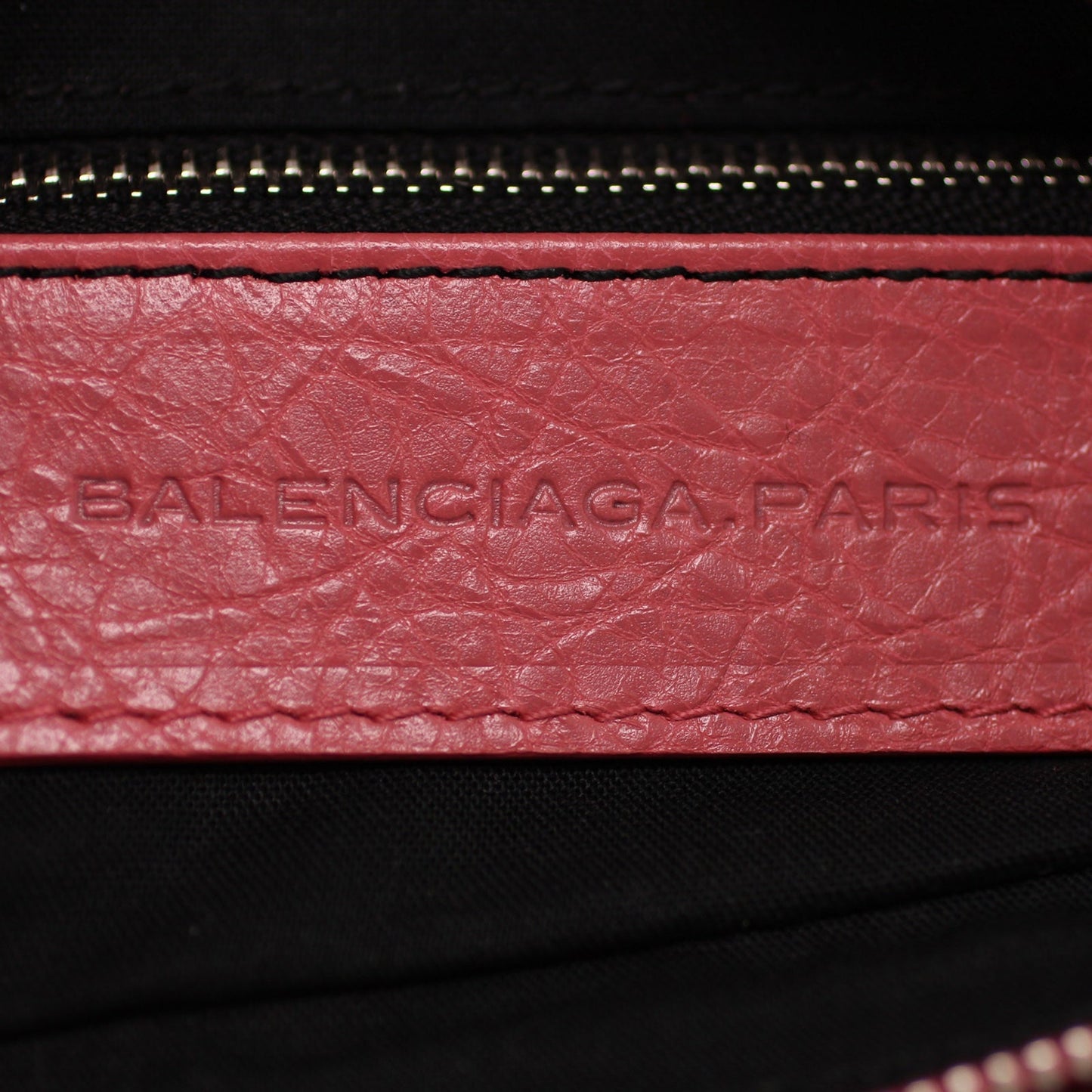 Balenciaga Agneau Giant 12 Silver Chain Shoulder Bag