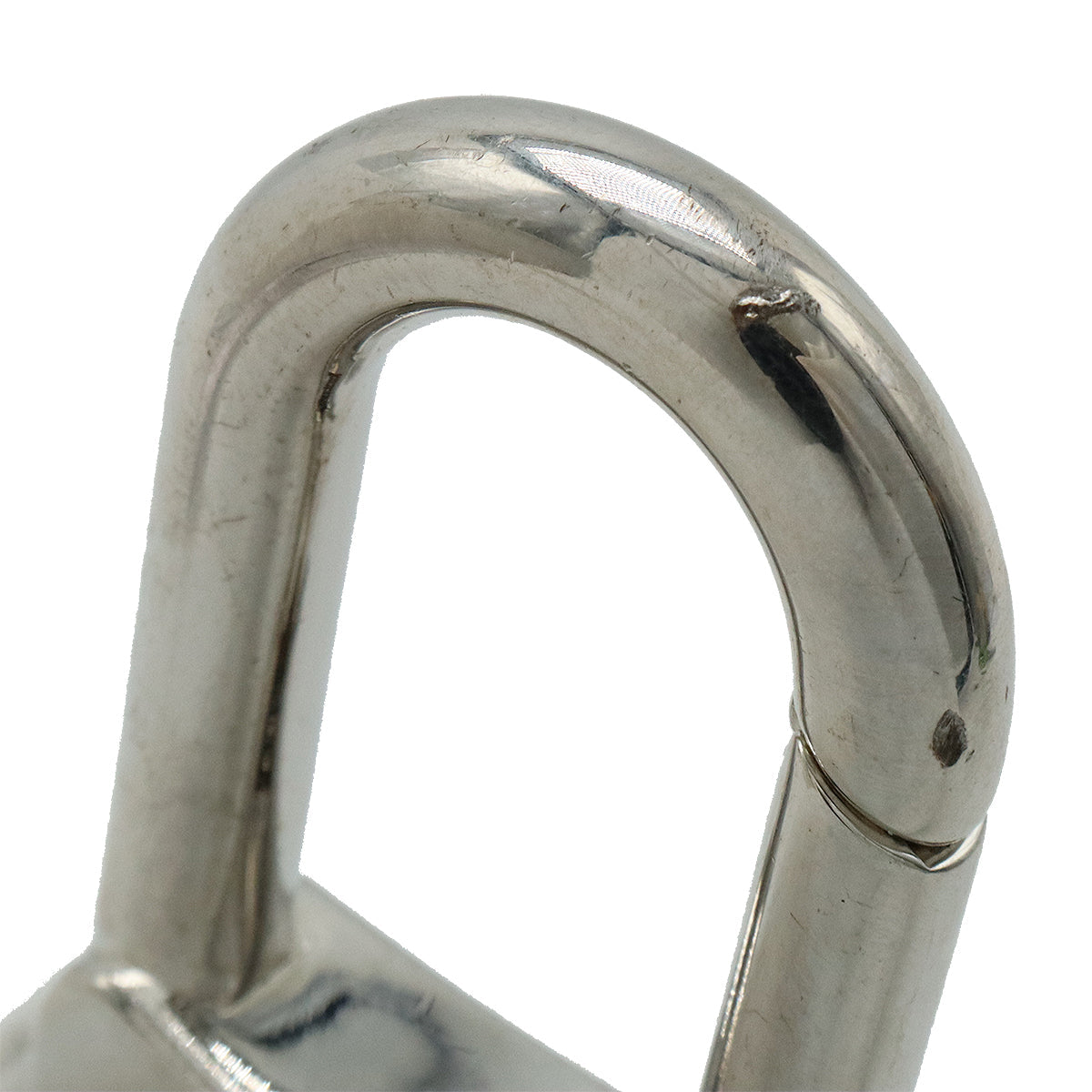 Louis Vuitton Louis Vuitton Anocle Muscotton XL Keyholder Keyling Charm Metal Silver Colour M65769