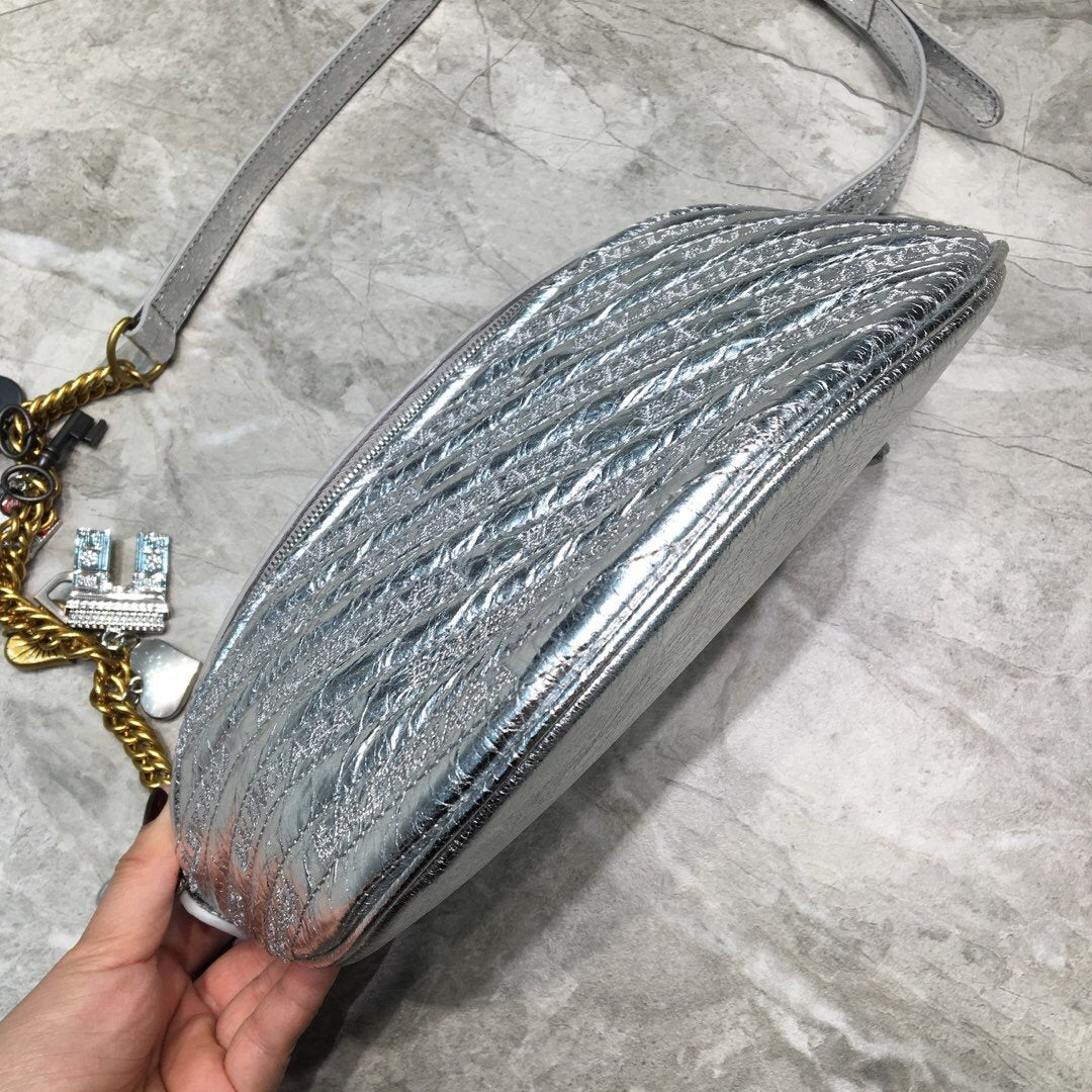 Top Quality Souvenir XXS Belt Bag In Sliver, For Women,  Bags 11.8in/30cm
