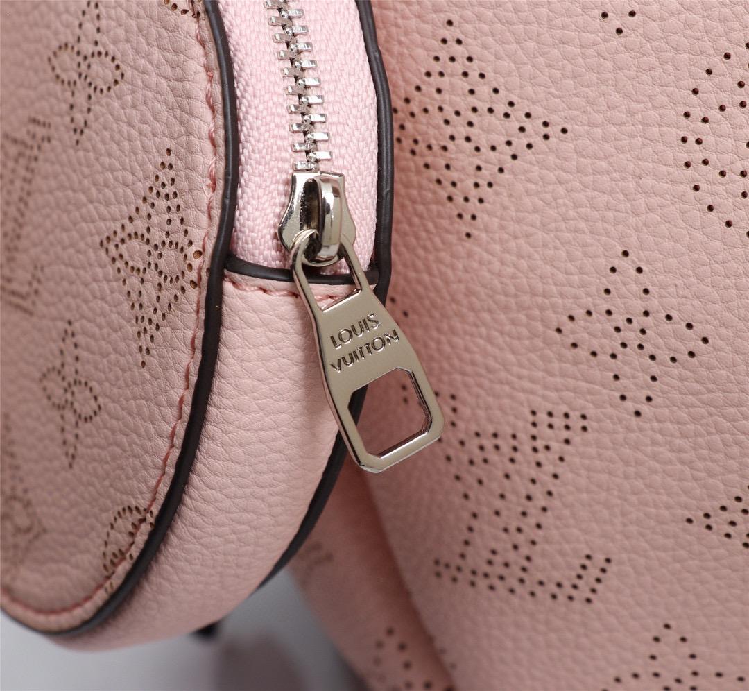Top Quality Bella Bucket Bag Mahina Magnolia Pink For Women, Womens Handbags, Shoulder And Crossbody Bags 7.5in/22cm Top Quality M57068