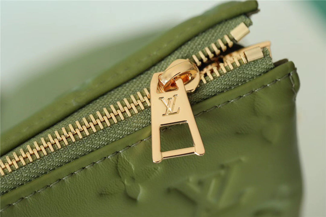 Top Quality Coussin MM Monogram Khaki For Women, Womens Handbags, Shoulder And Crossbody Bags 13.4in/34cm Top Quality M20568