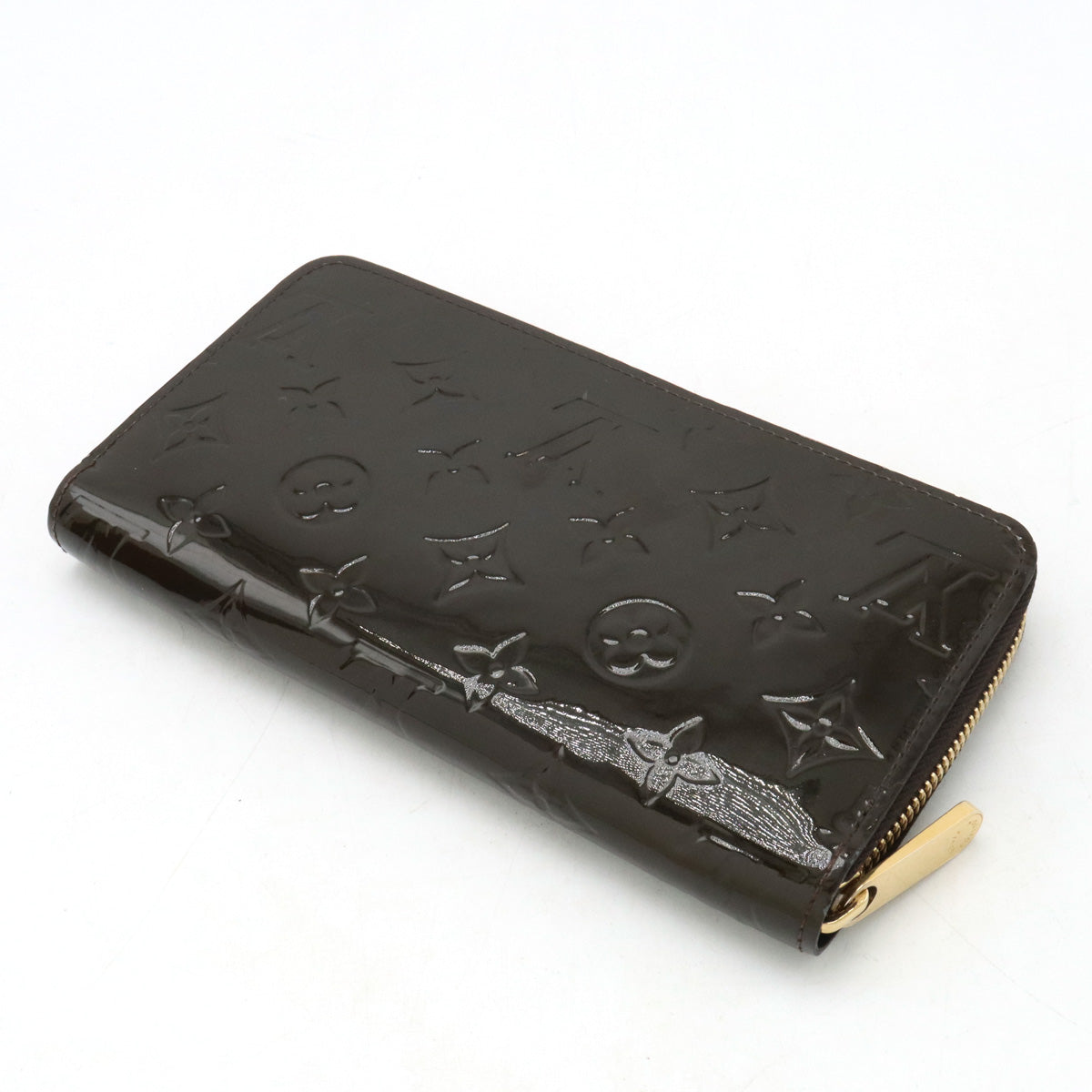Louis Vuitton Louis Vuitton Monograms Verney Zippy Wallet Round Fassner Long Wallet Emmeline Tildumble Dark Brown M91458