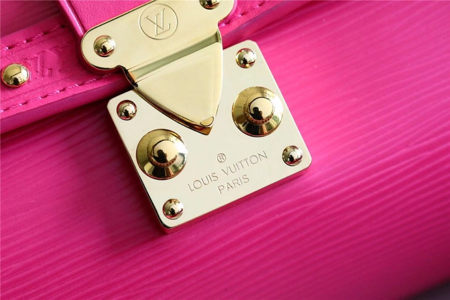 Top Quality Papillon Trunk Epi Pink For Women, Womens Bags, Shoulder And Crossbody Bags 7.5in/19cm Top Quality
