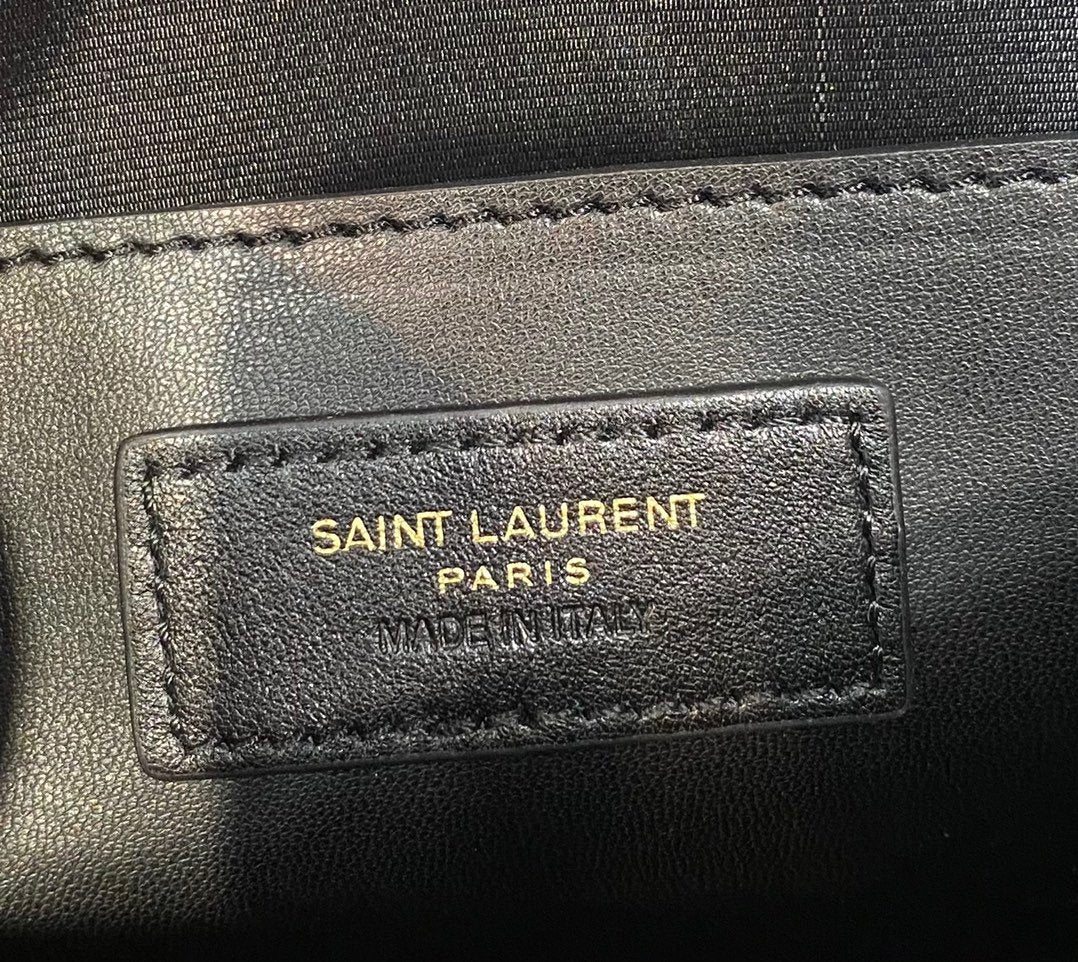 YSSL Manhattan Shoulder Bag Black For Women 11in/29cm YSL 579271DND0J1000