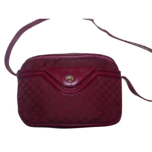 Gucci   Shades Of Burgundy With Small G Logo Print