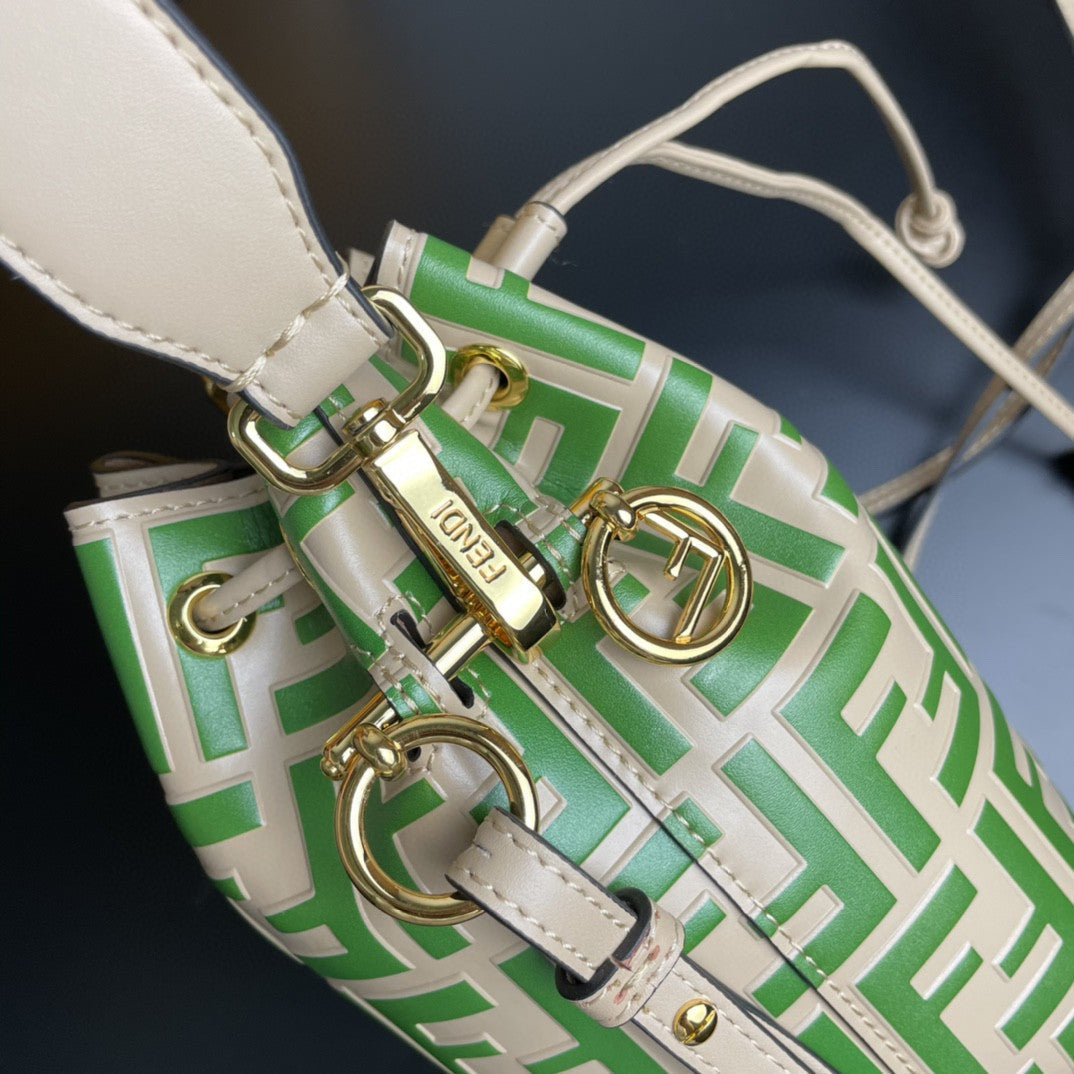 Top QualityTop Quality Mon Tresor Green Mini Bag For Woman 18cm/7in