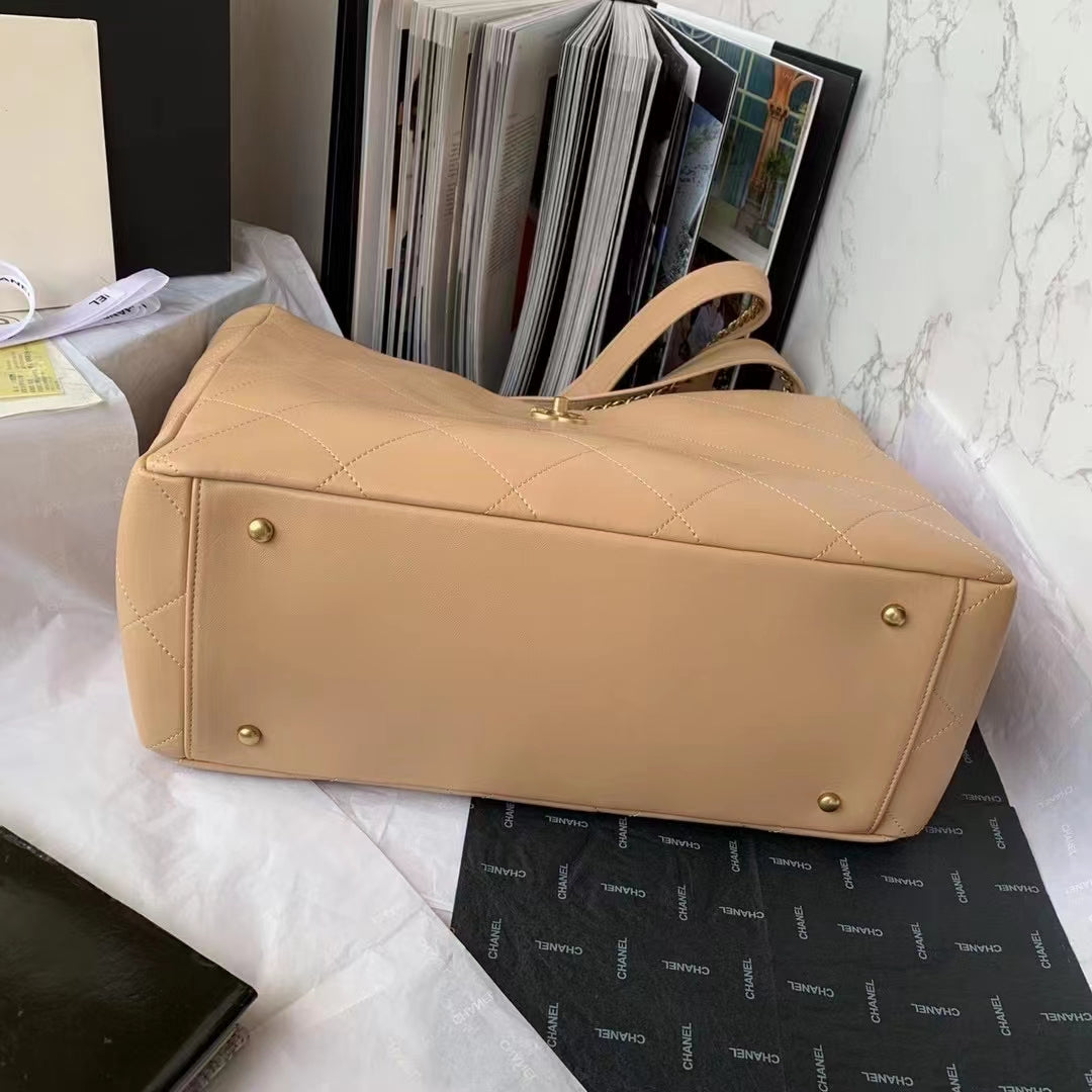 CHLShopping Bag Beige For Women Bags 14.4in/37cm