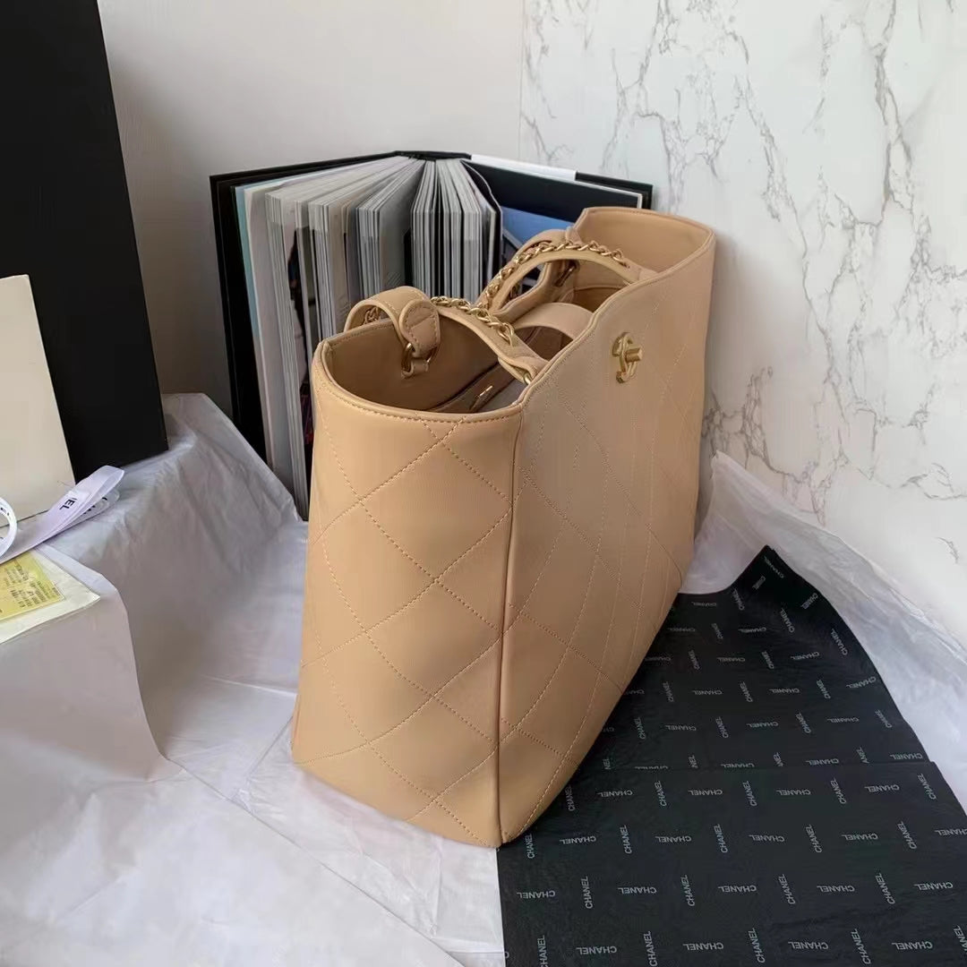 CHLShopping Bag Beige For Women Bags 14.4in/37cm