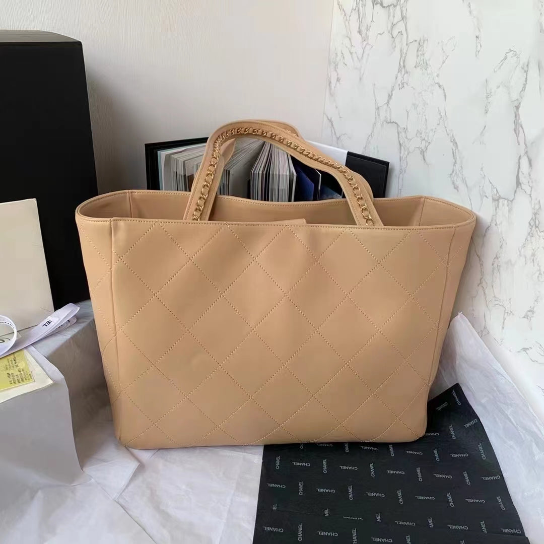CHLShopping Bag Beige For Women Bags 14.4in/37cm