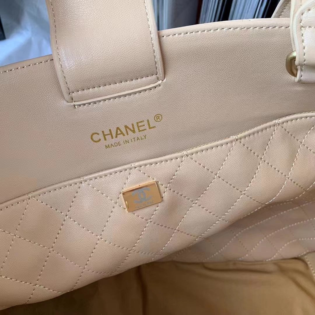 CHLShopping Bag Beige For Women Bags 14.4in/37cm