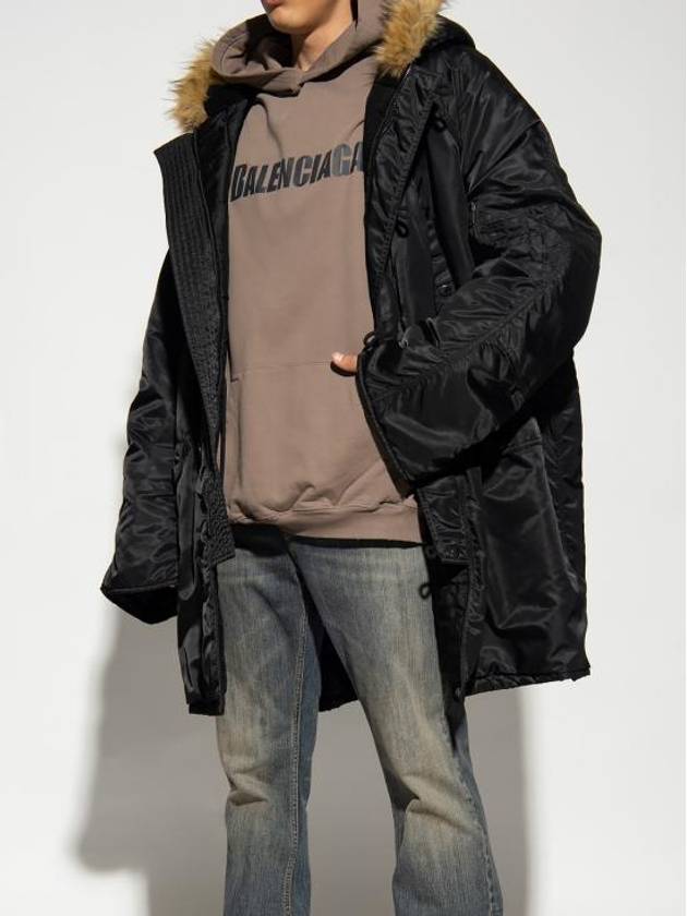 Luxury Balenciaga Trending 2025 Destroyed Oversized Hoodie Brown