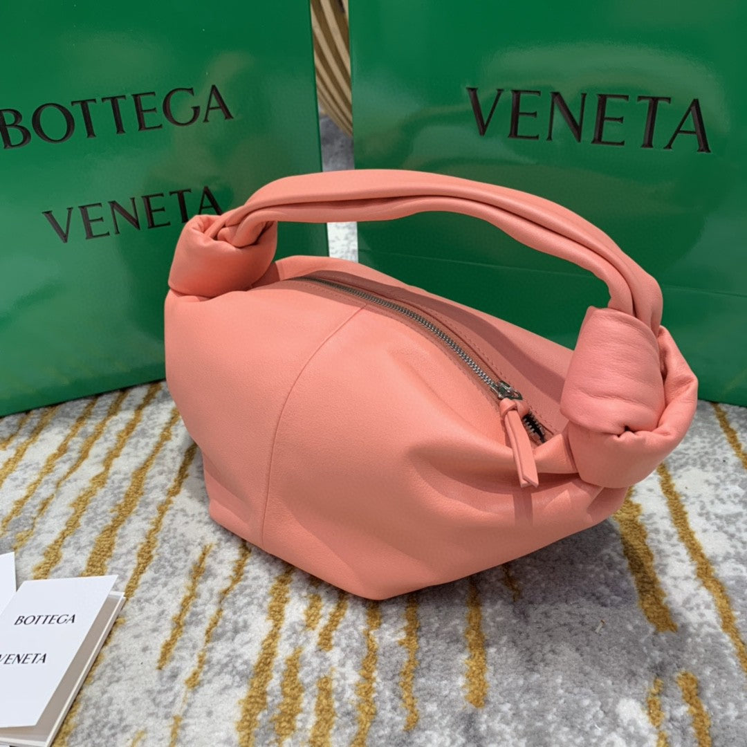 Top Quality Double Knot Bag For Women 11.8in/30cm In Pink