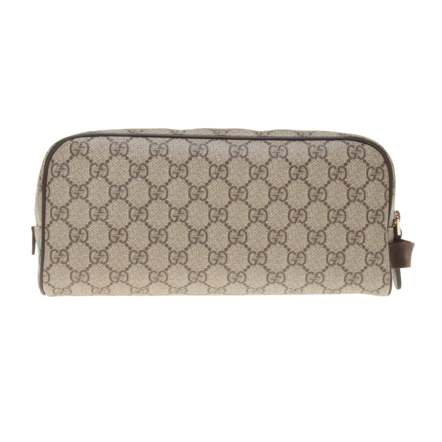 Gucci 211125 Beige/Ebony GG Supreme Canvas Toiletry Case