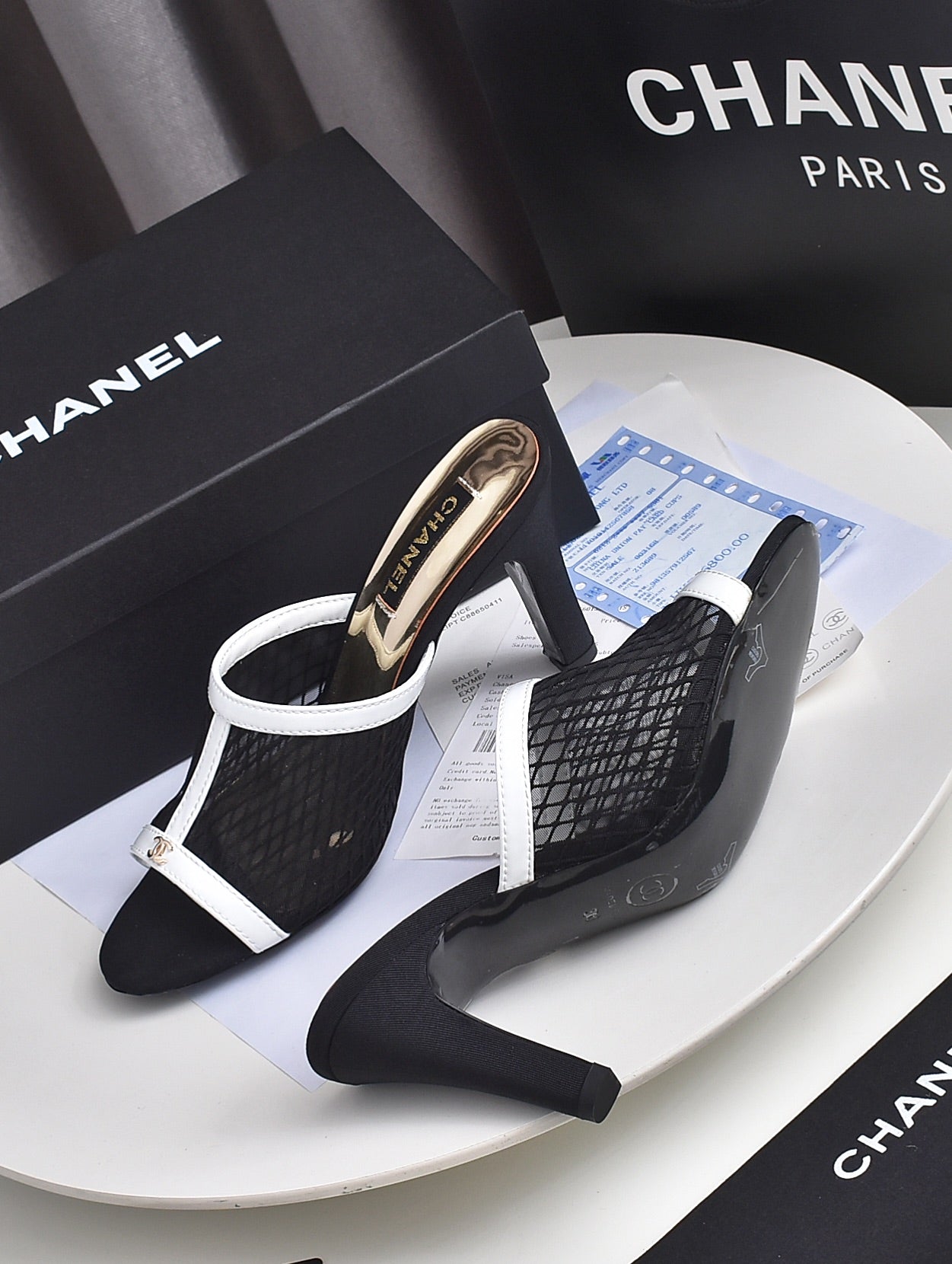 New 1:1 rep CHL High Heel Shoes 033