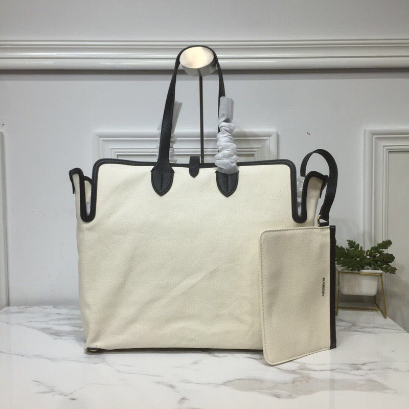 Top Quality The Large Soft Cotton Canvas Belt Bag Black For Women, Womenâs Bags 16.5in/42cm