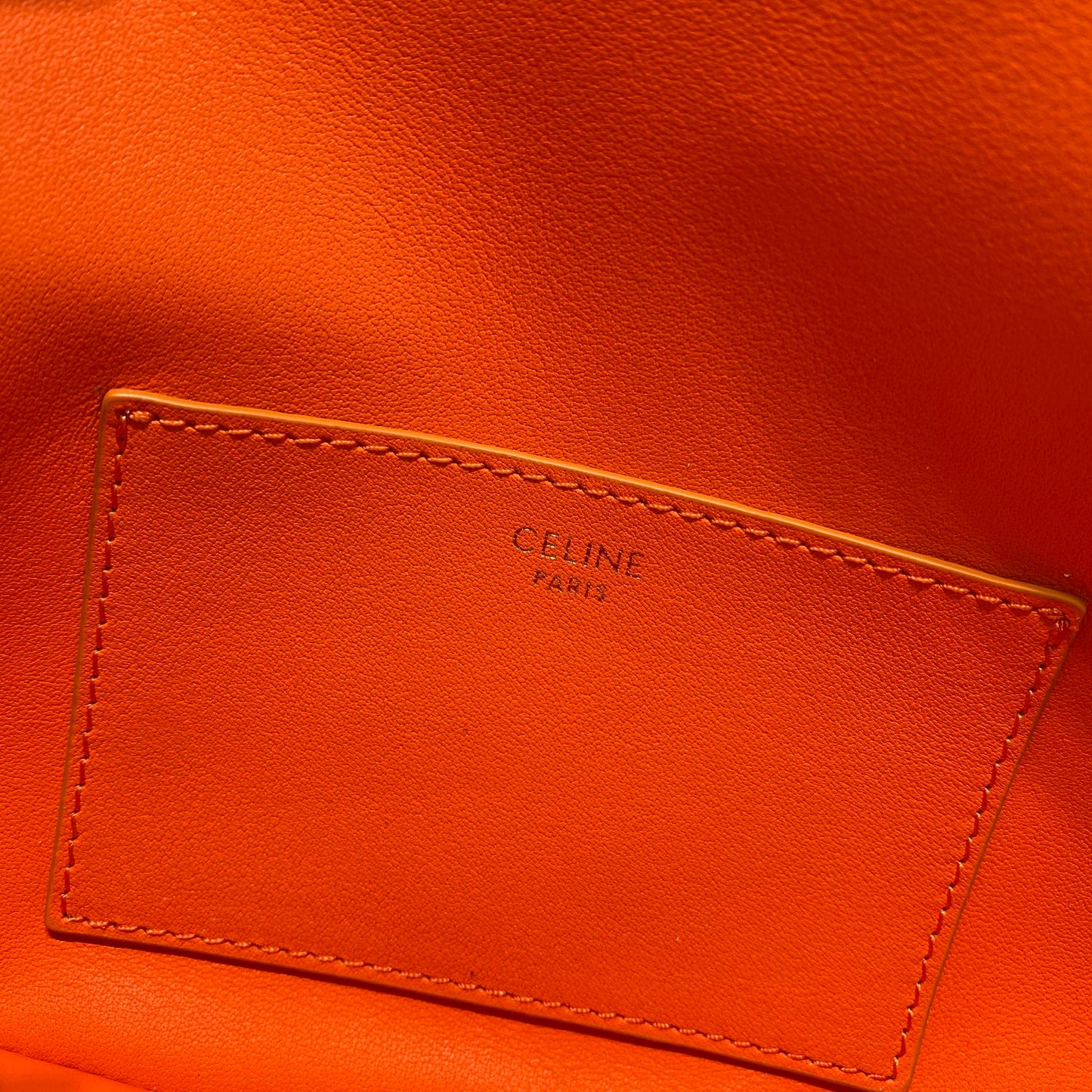 Top Quality Clutch On Strap Orange For Women 7in/18cm