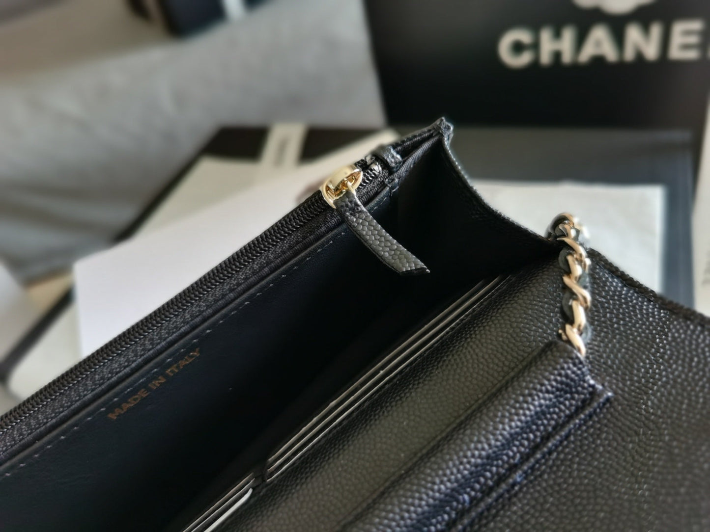 CHLMini Top Qualityap Bag Black For Women 7.2in/18.5cm
