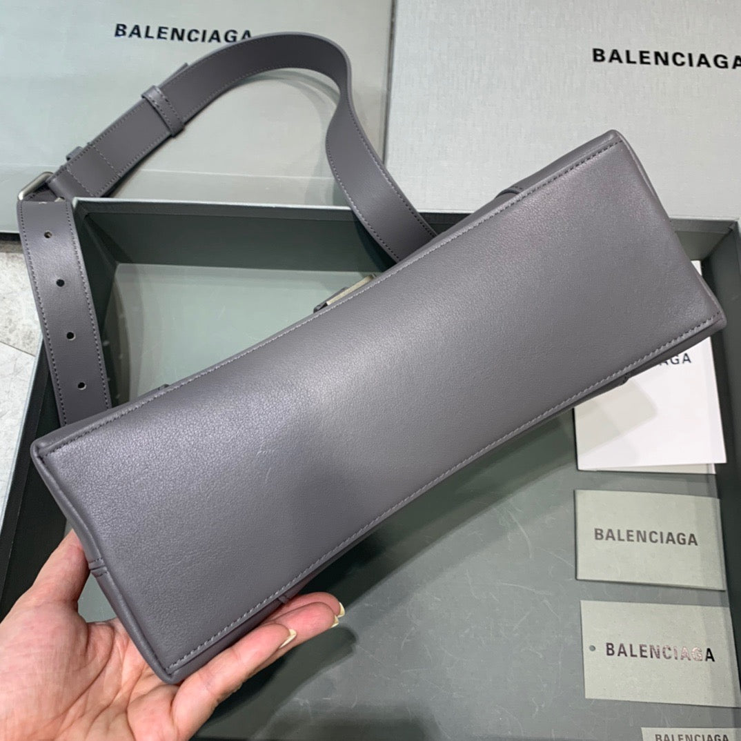 Top Quality Downtown Small Shoulder Bag In Gray, For Women,  Bags 11.8in/30cm 67135329S1Y1604