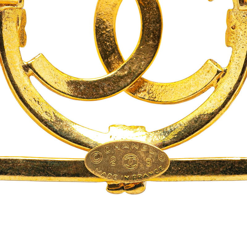 Chanel Coco Mark Square Circle Brooch