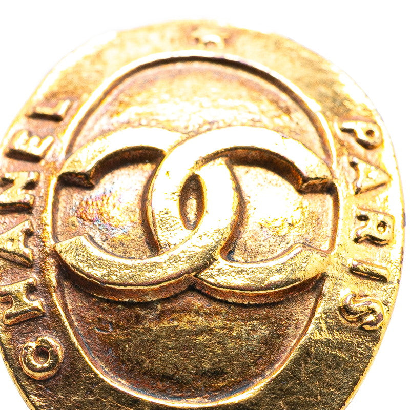 Chanel Coco Mark Oval   Earrings