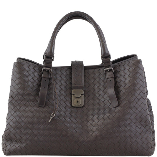 Bottega Veneta Intrecciato Roma Medium