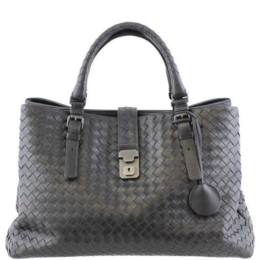 Bottega Veneta Intrecciato Roma Medium