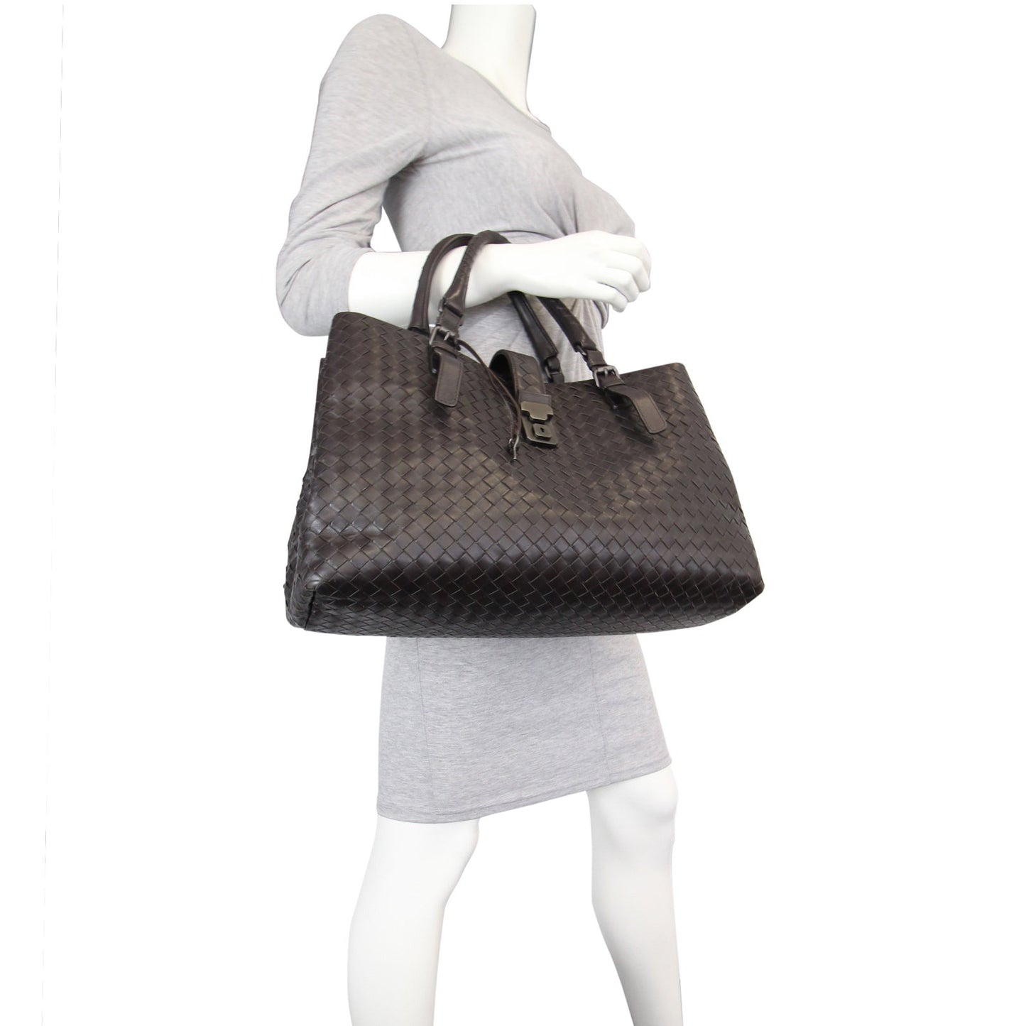 Bottega Veneta Intrecciato Roma Medium