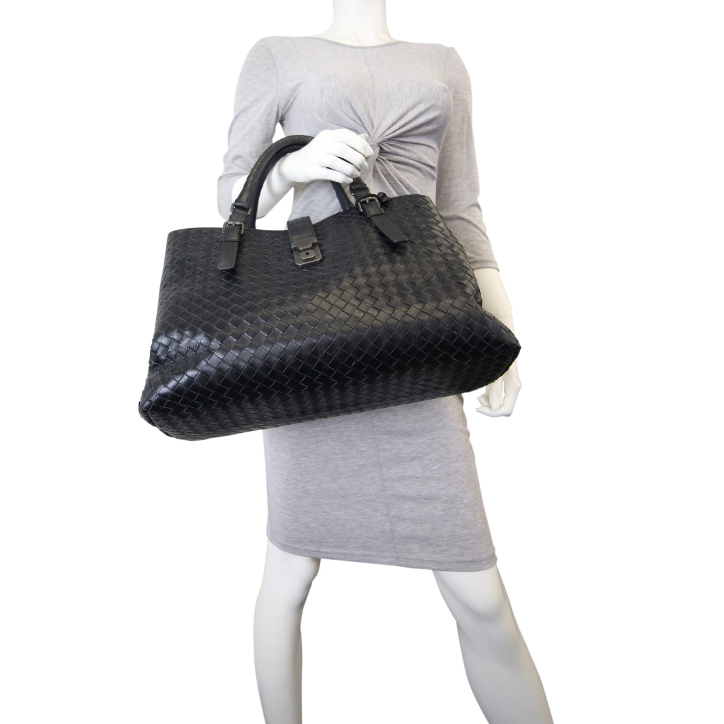 Bottega Veneta Intrecciato Roma Medium