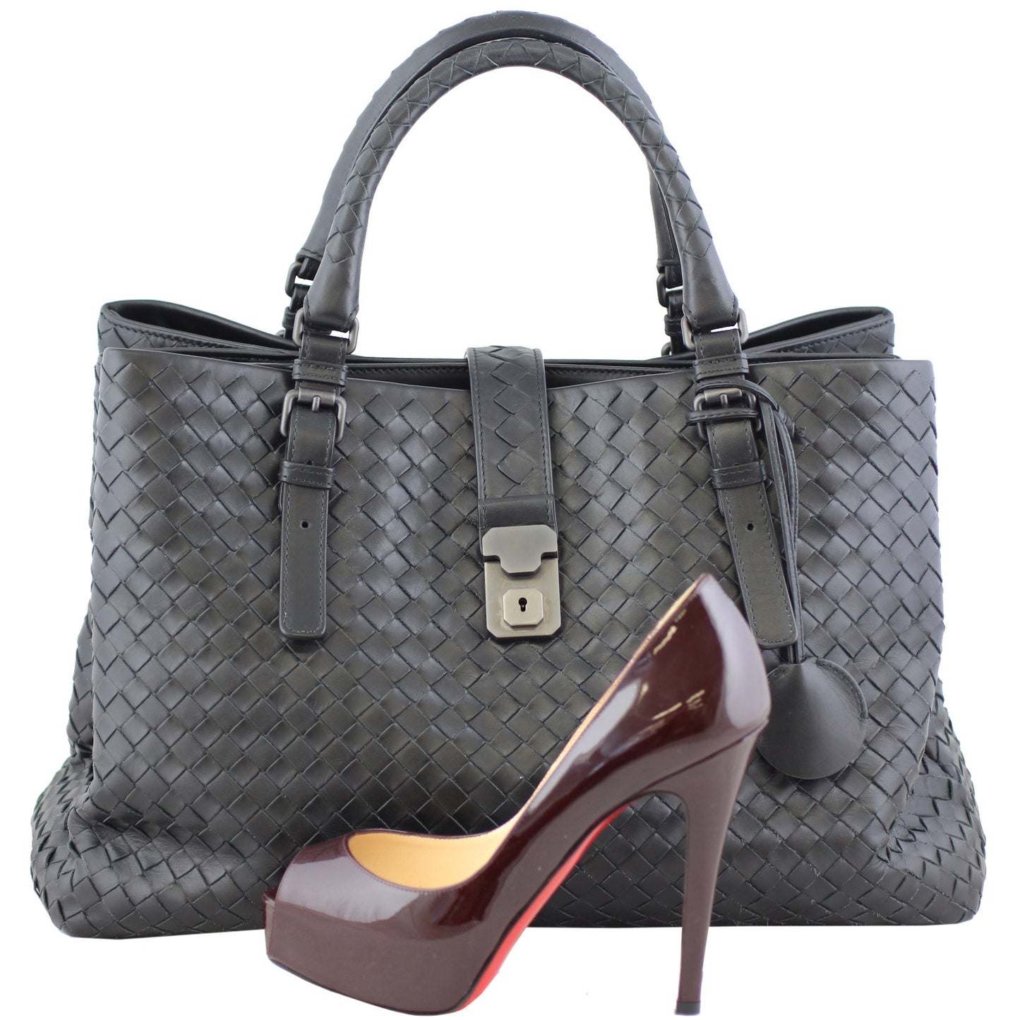 Bottega Veneta Intrecciato Roma Medium