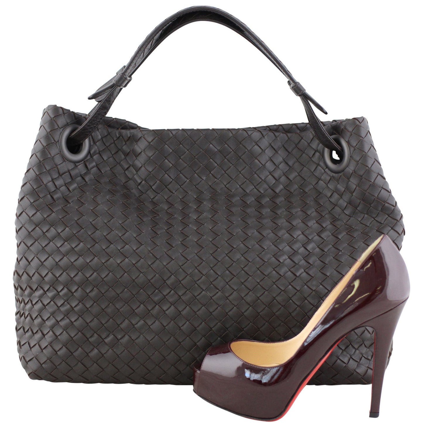 Bottega Veneta Intrecciato Nappa Garda Medium