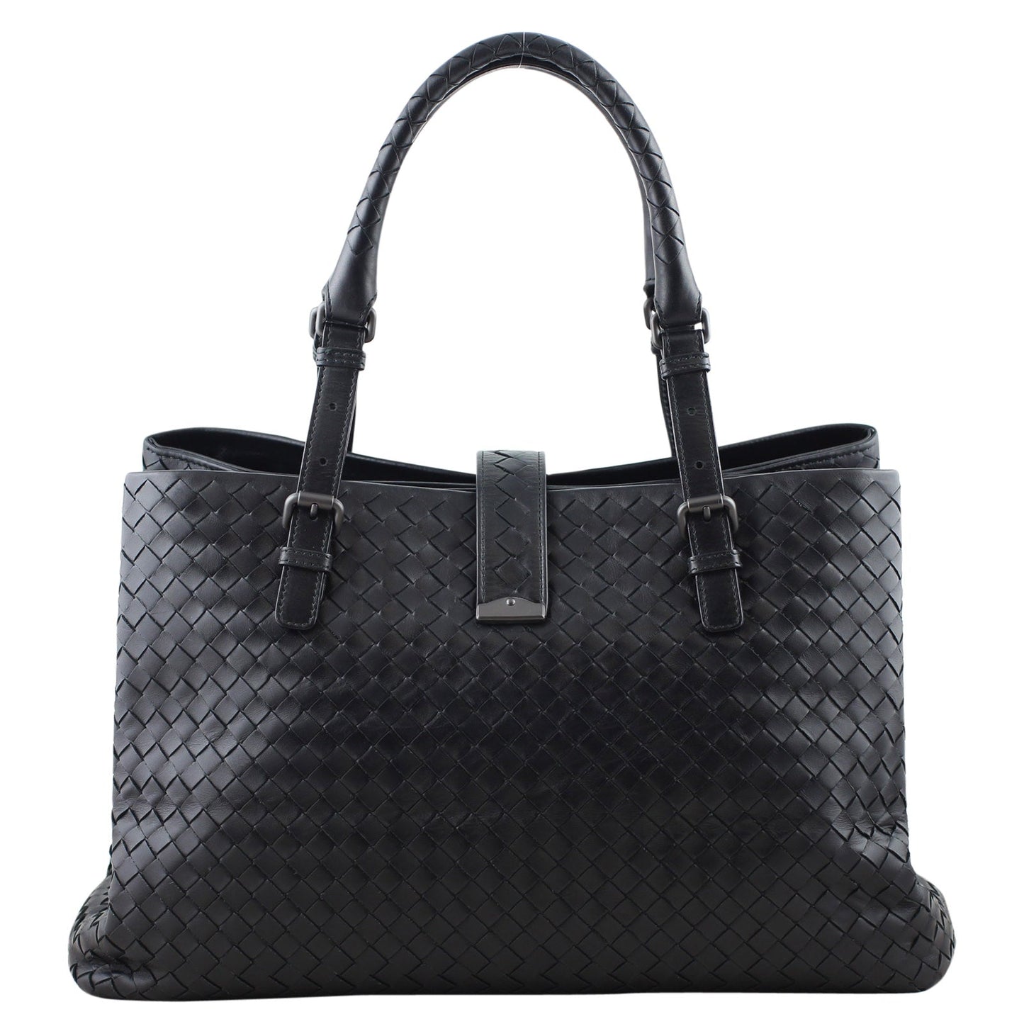 Bottega Veneta Intrecciato Roma Bag Large
