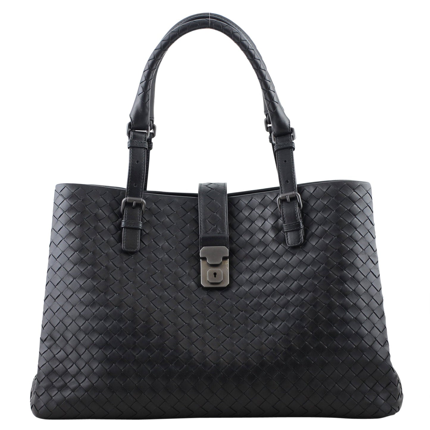 Bottega Veneta Intrecciato Roma Bag Large