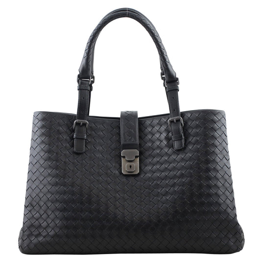 Bottega Veneta Intrecciato Roma Bag Large