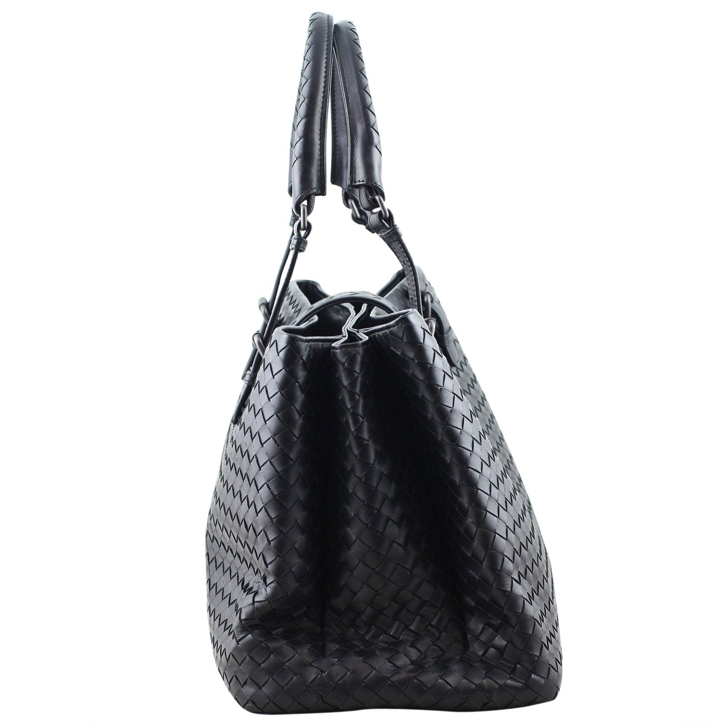 Bottega Veneta Intrecciato Roma Bag Large