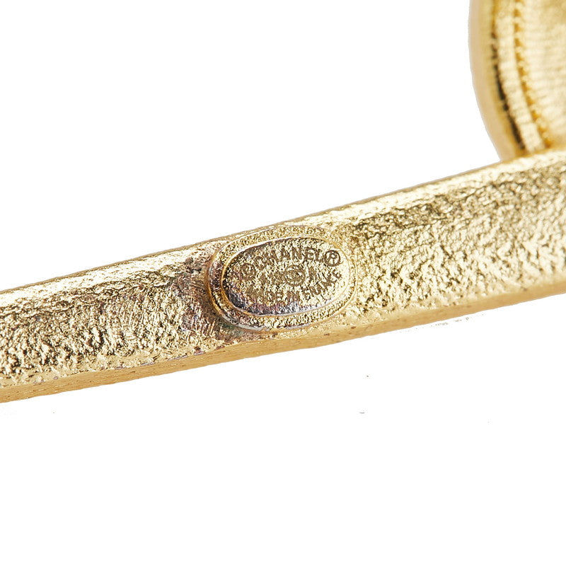 Chanel Cambon Plate Safety Pin Brooch