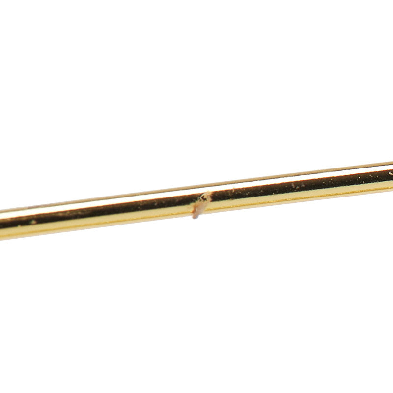 Chanel Cambon Plate Safety Pin Brooch