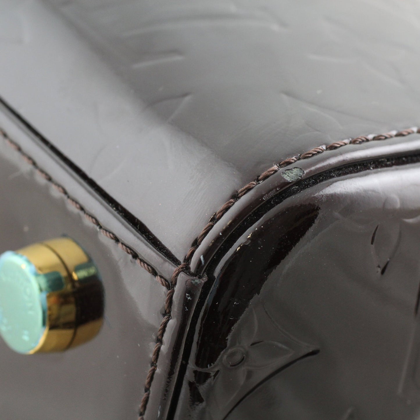 Louis Vuitton Brea MM Vernis Amarante
