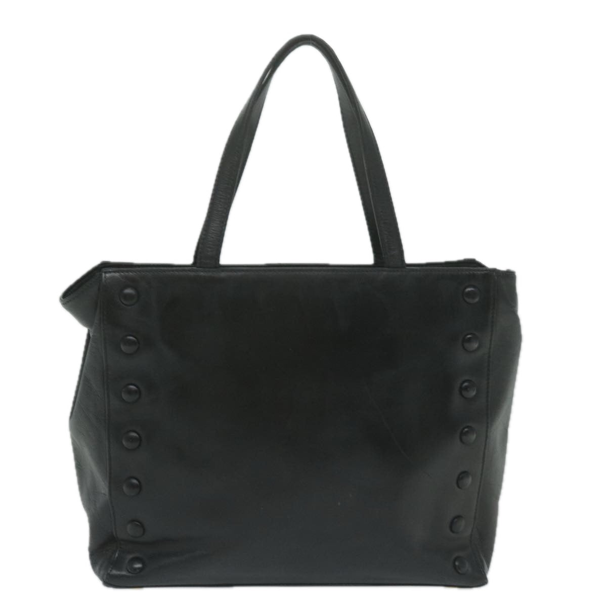 Luxury CELINE Tote Bag Leather Black  11451