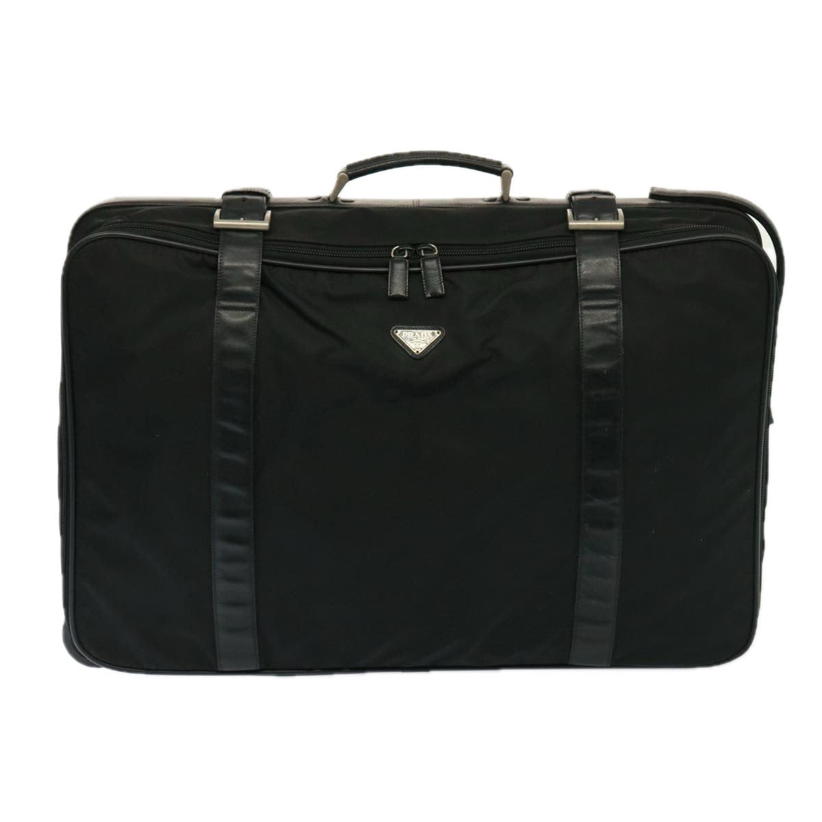 PRADA Travel Case Nylon Black Auth bs14964