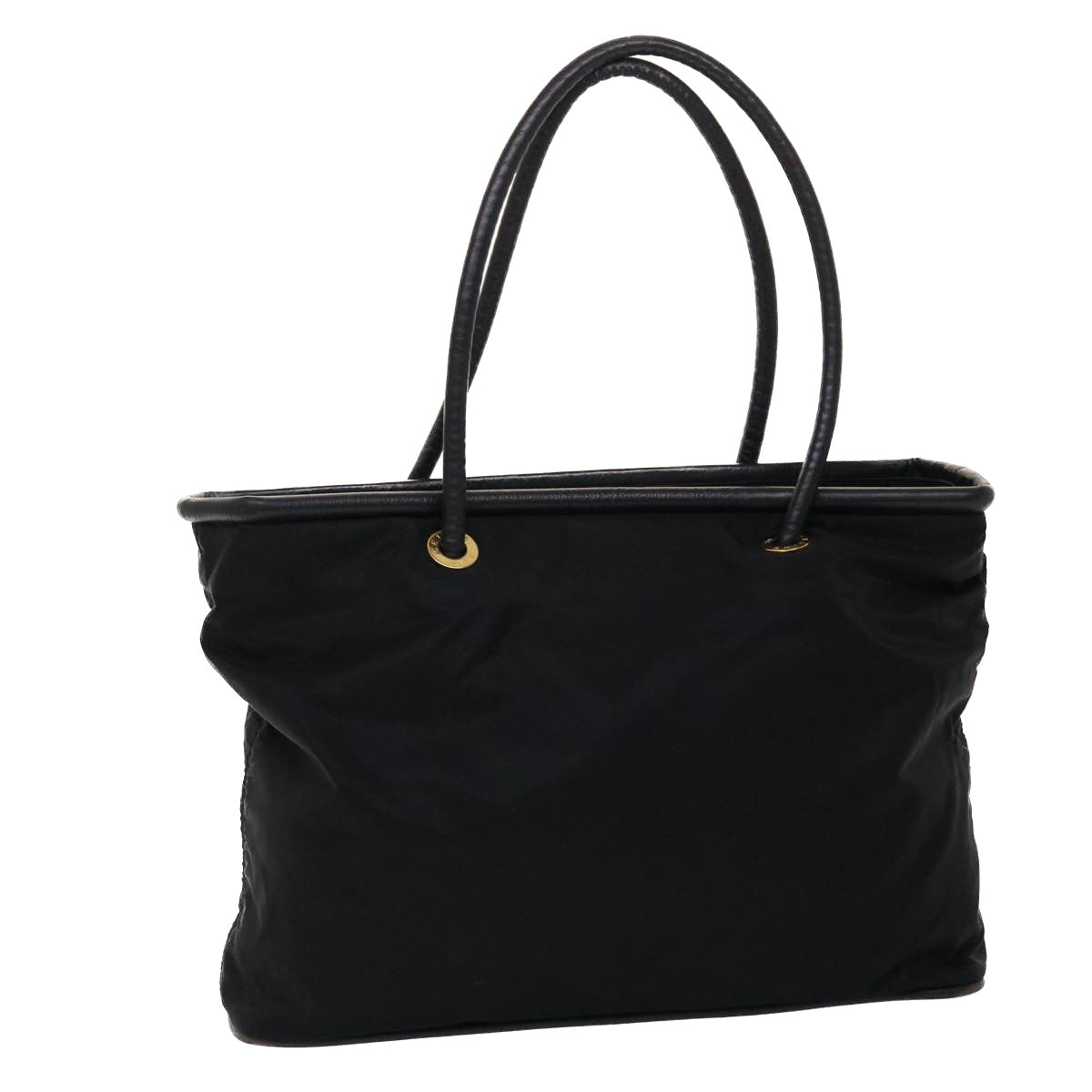 Luxury CELINE Tote Bag Nylon Black  6316