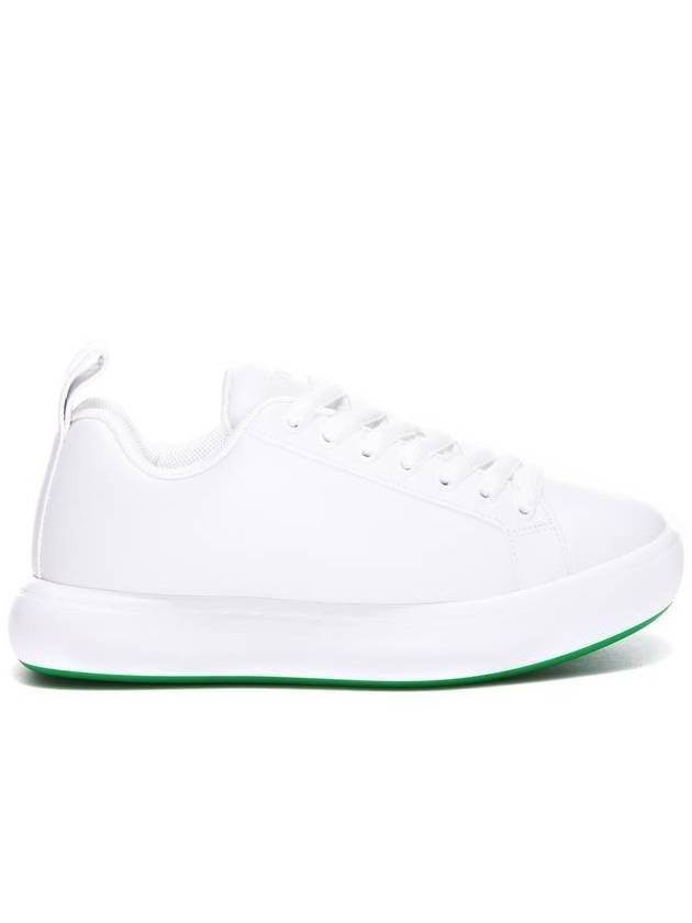 Luxury Bottega Veneta Leather Low Top Sneakers White