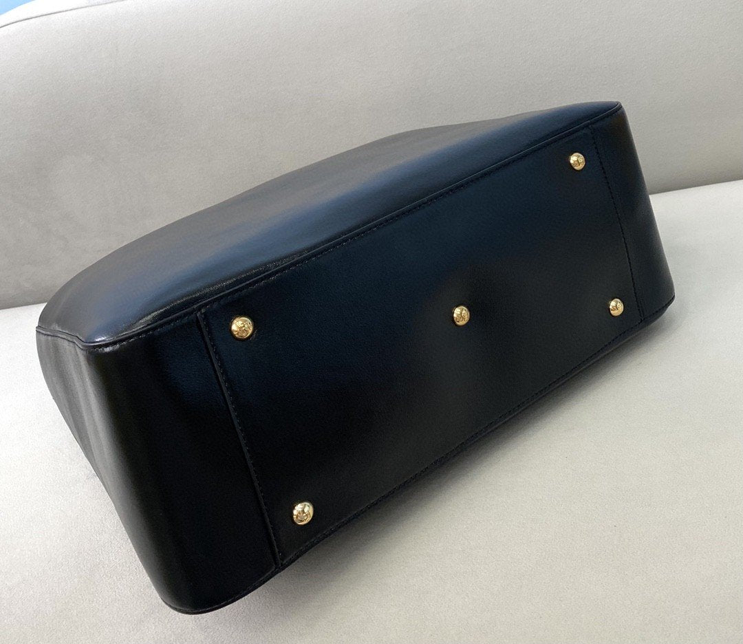 Top QualityTop Quality Medium FF Tote Shoulder Black Bag For Woman 38cm/15in
