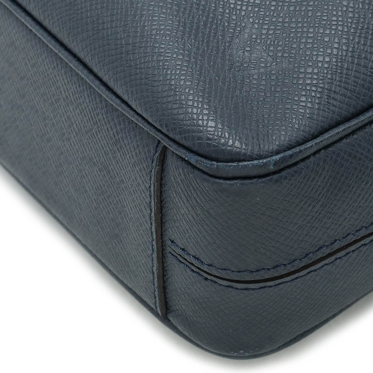 LOUIS VUITTON Louis Vuitton Tiger PDV Port Documentary Voyager PM Business Bag 2WAY Shell Bag Ocean Blue M306