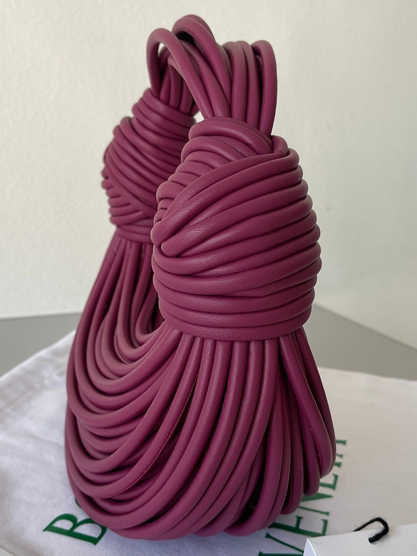 Top Quality Double Knot Purple, For Women, Bags 9.8in/25cm
