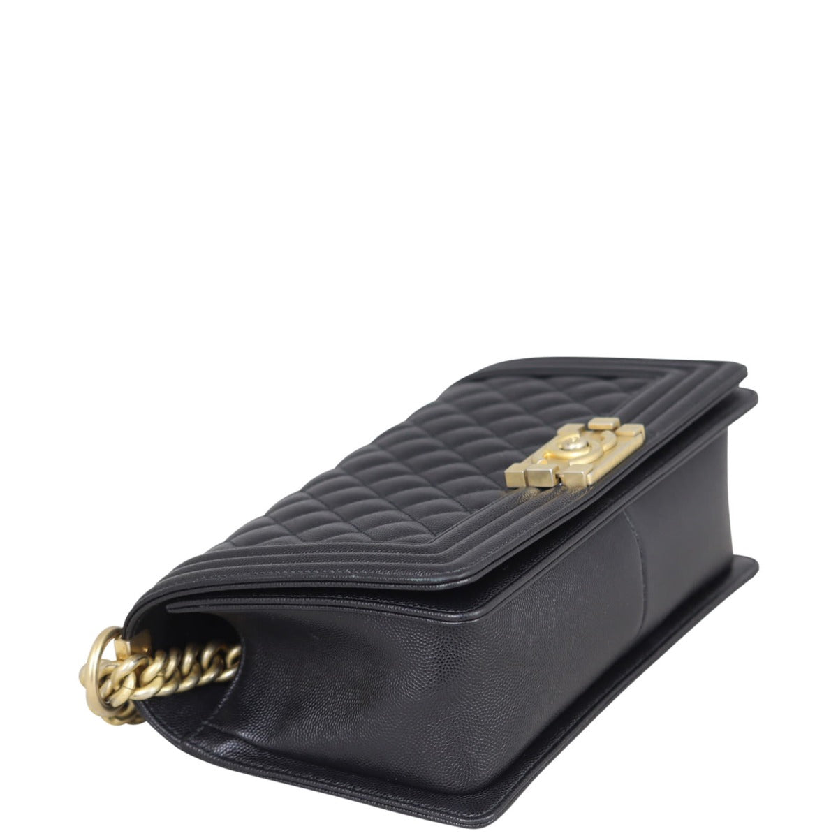 Chanel Boy Old Medium | Black 27 Series