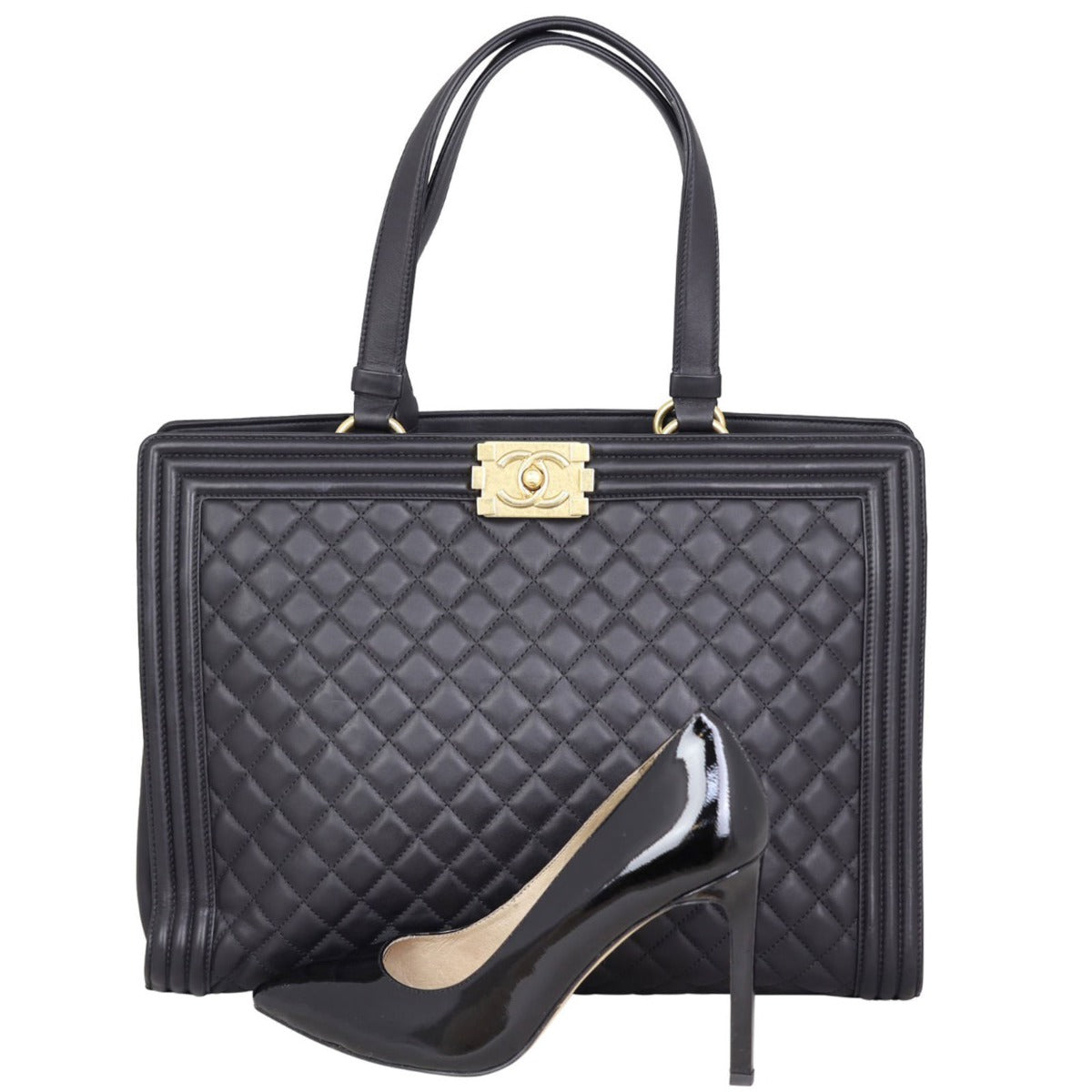 Chanel Boy Shopping Tote