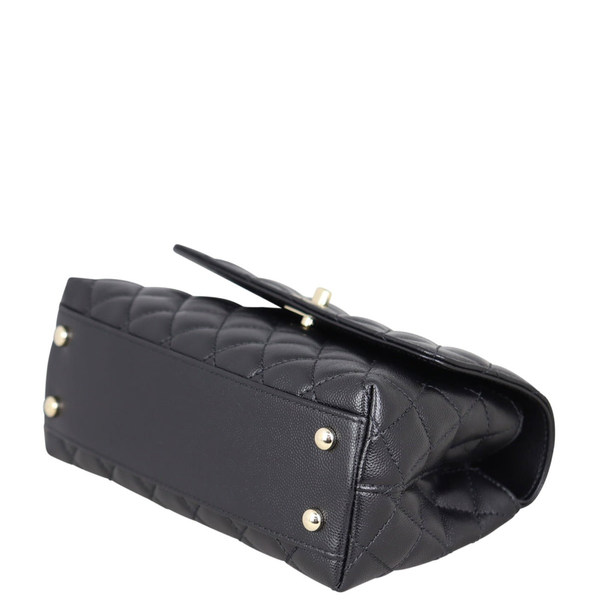 Chanel Coco Top Handle Mini Bag | Black