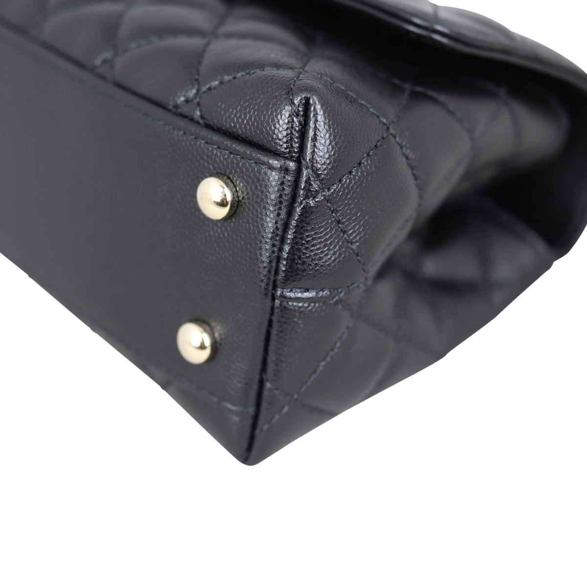 Chanel Coco Top Handle Mini Bag | Black
