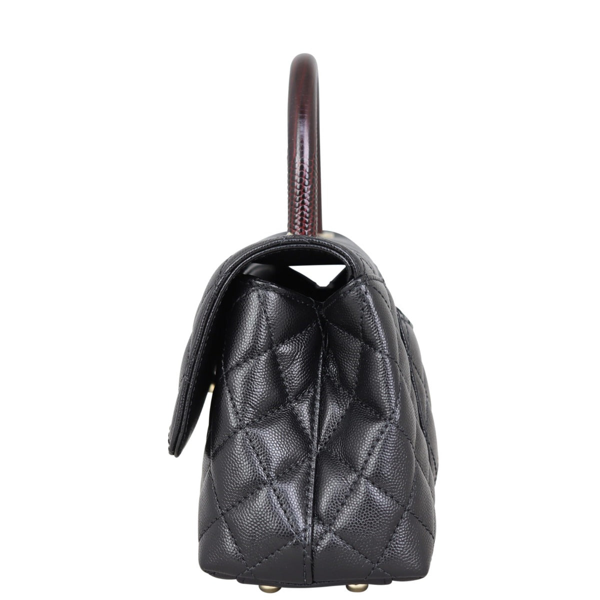 Chanel Coco Top Handle Mini Bag | Black